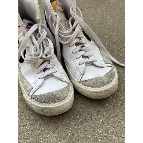 Nike Blazer Mid \'77 Vintage White Black Men Sneakers Size 10 main image 5